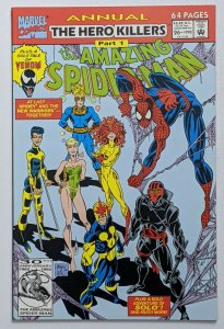 Amazing Spider-Man Annual #26 (1992, Marvel) NM- 9.2 Venom and New Warriors app 