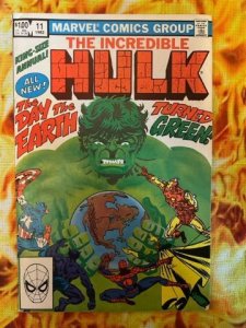 The Incredible Hulk Annual #11 Direct Edition (1982) - VF/NM