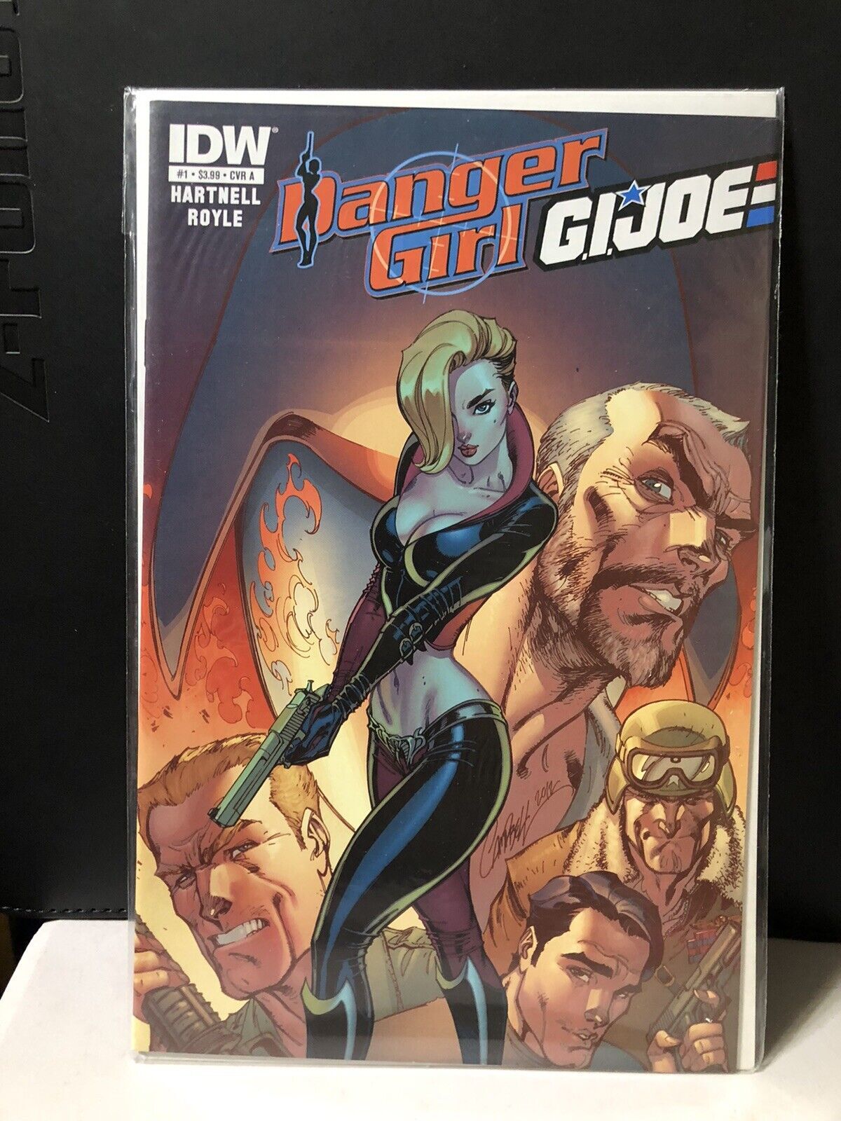 Danger Girl Gi Joe 1 J Scott Campbell Cover A Color Idw Hartnell Royle Abbey Comic Books 1181