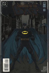 Batman: Shadow of the Bat #35 Embossed Cover (1995) Batman
