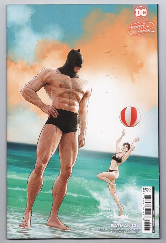 Batman #126 Cvr D Mikel Janin Swimsuit Card Stock Variant (DC, 2022) NM 