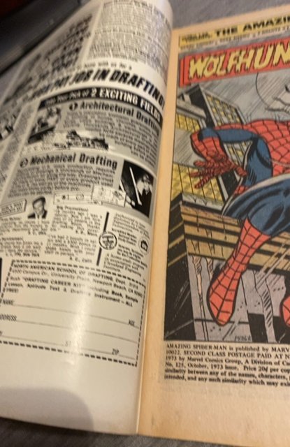 The Amazing Spider-Man #125 (1973)2nd manwolf app