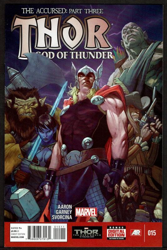 Thor God of Thunder #15  (Jan 2014 Marvel)  9.4 NM