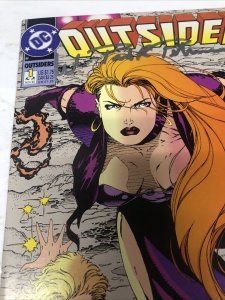 Outsiders (1993) #1 Variant Edition • DC Comics • Signed Mike W.Barr • Pelletier