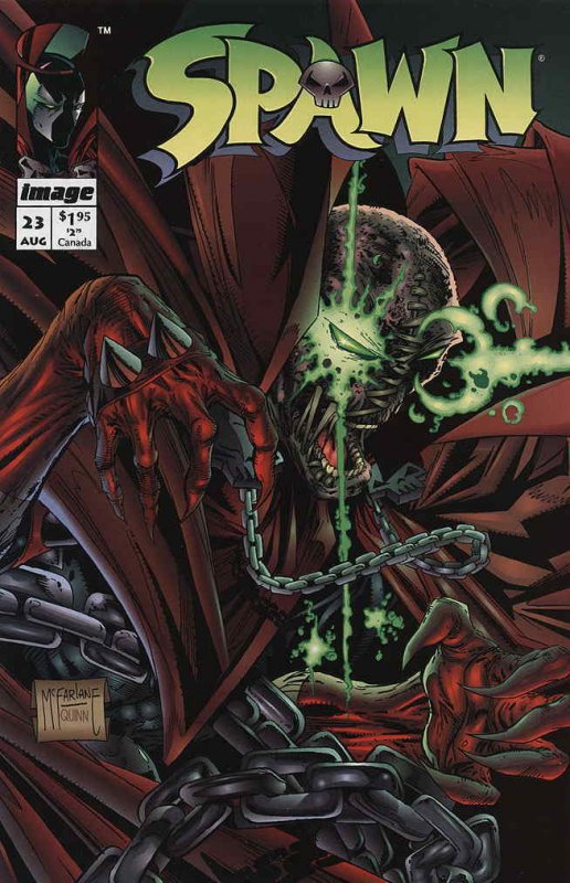 Spawn #23 VF/NM; Image Todd McFarlane we combine shipping - Main Image