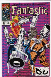 Fantastic Four #343 (1990) Fantastic Four