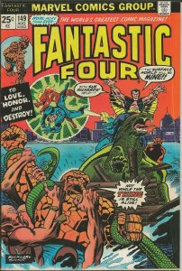Fantastic Four #149 ORIGINAL Vintage 1974 Marvel Comics