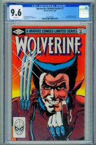 WOLVERINE LIMITED SERIES #1-1982-CGC 9.6 -BRONZE AGE KEY 4253370002