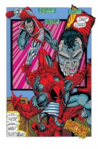 X-FORCE #02 (1991) ROB LIEFELD | DIRECT EDITION | 1ST WEAPON X | 2ND DEADPOOL