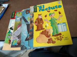 Comics En Espanol Grupo De 5 Teach Your Kids Spanish Lot Run Set Blondie Beetle