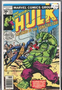 The Incredible Hulk #212 (1977) Hulk