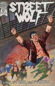 Street Wolf #3 VF ; Blackthorne | Last Issue Bound Captive Cover