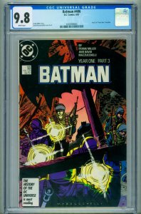 BATMAN #406 CGC 9.8 1987-DC Year one-comic book 4343008004