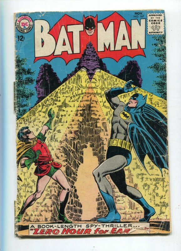 Batman 167 pobre Cubierta Split separado | Comic Books - Silver Age, DC  Comics, Batman, Superhero / HipComic
