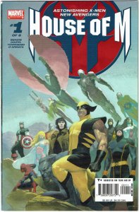 House Of M #1 Bendis X-Men New Avengers NM