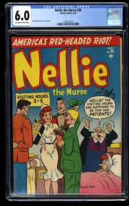 Nellie the Nurse #28 CGC FN 6.0 Extremely Scarce! Only copy on the CGC Census!