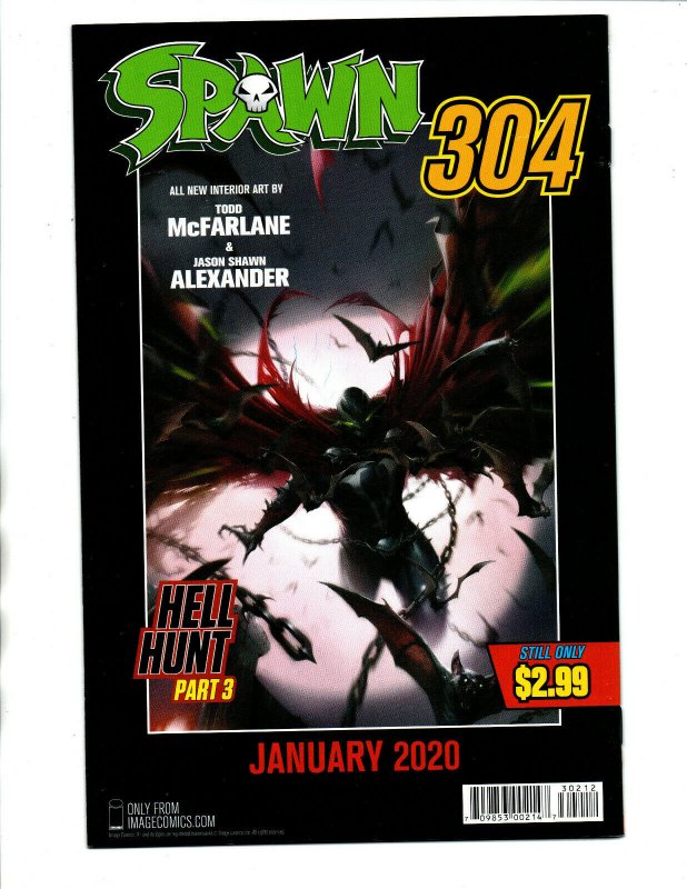 Spawn #302 2nd Print Variant - 1st Full She-Spawn - Capullo - Image - 2020 - NM