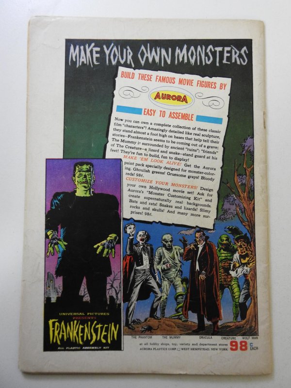 Showcase #47 (1963) VG- moisture stain, 3 centerfold wraps detached top staple