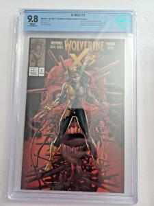 X-Men #2 Frankies Golden Apple Exclusive Lashley Variant -X-23- 2021 - CBCS 9.8