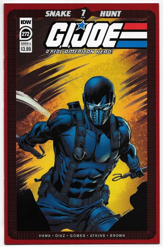 GI Joe A Real American Hero #272 Cvr A Atkins (IDW, 2020) NM