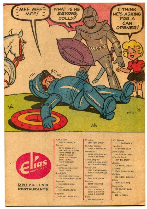Adventures Of The Big Boy #56 1961- Michigan edition F/VF