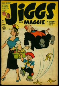 Jiggs and Maggie Comics #22 1953- George McManus- Harvey Comics G/VG