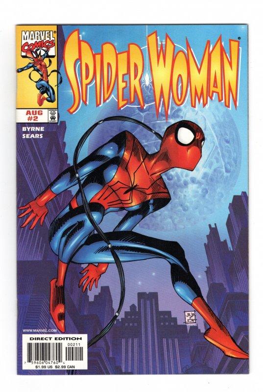 Spider-Woman #2 Variant Cover John Byrne Bart Sears NM