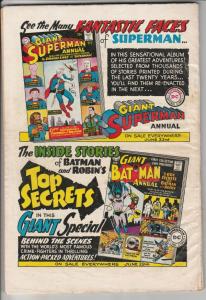 Secret Origins #1 (Aug-61) VG+ Mid-Grade Superman, Batman, Robin, Challengers...