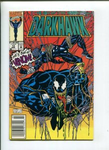 DARKHAWK #13-14 (9.2) VENOM APP!! 1992