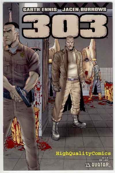 303 #5, NM+, Garth Ennis, Burrows, Rifle, Avatar, 2004, more Ennis in store (a)