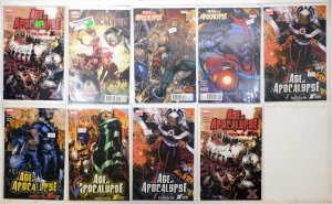 Age Apocalypse Lot 9 #2, 3, 5, X-Men 1, 2 x2, 4, 5 x2 2005 Marvel Comics