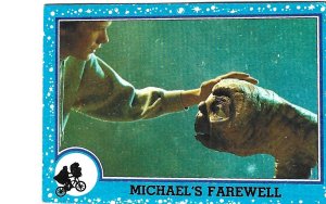 1982 E.T the Extra-Terrestrial Movie Card #72