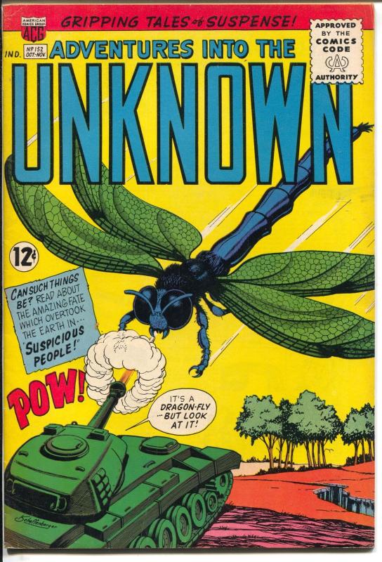 Adventures Into The Unknown #152 1964-ACG-Kurt Schaffenberger-VF-