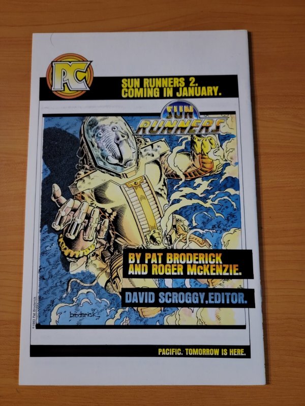 Sun Runners #1 ~ NEAR MINT NM ~ 1984 PC Pacific Comics