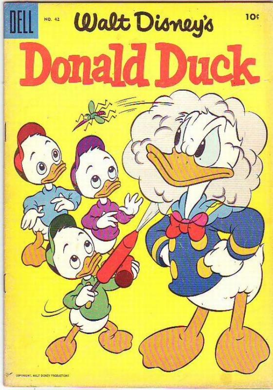 Donald Duck #42 (Jul-55) FN Mid-Grade Donald Duck