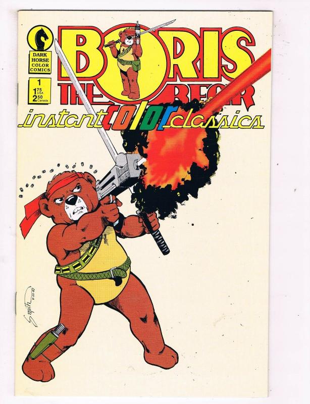 Boris The Bear #1 VF/NM Dark Horse Instant Color Classics Comic Book DE47 AD33