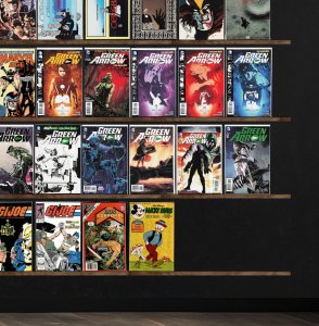 Huge Lot 150+ Comics with Green Arrow, Badger, Alien Legion, Nightwing & More!