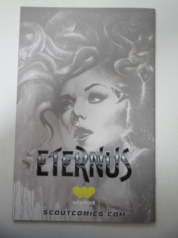 Eternus #1 Virgin Variant Signed by Aaron Bartling W/COA NM Condition