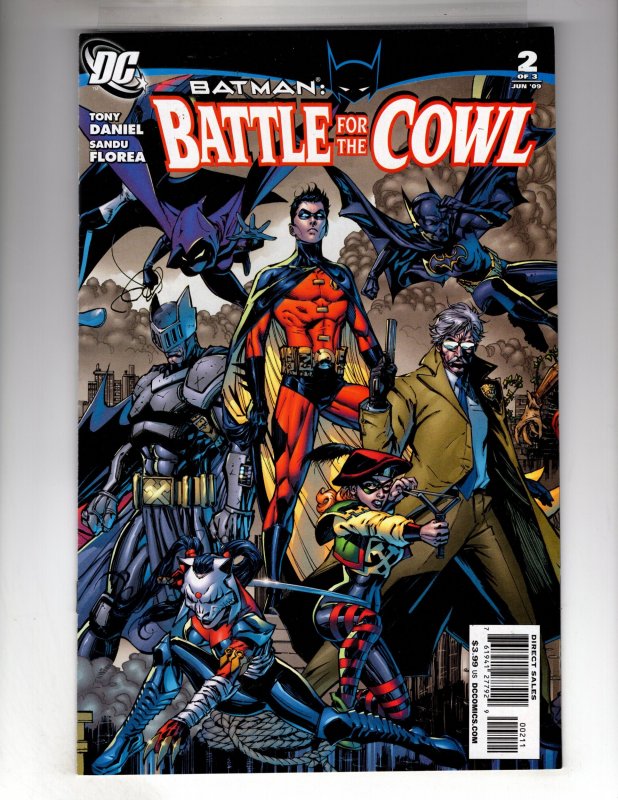 Batman: Battle for the Cowl #2 Tony S. Daniel Group Cover (2009)  / GMA2