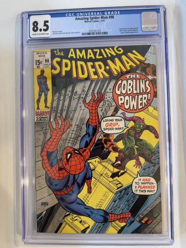 Amazing Spider-Man #98 CGC 8.5 (1971)
