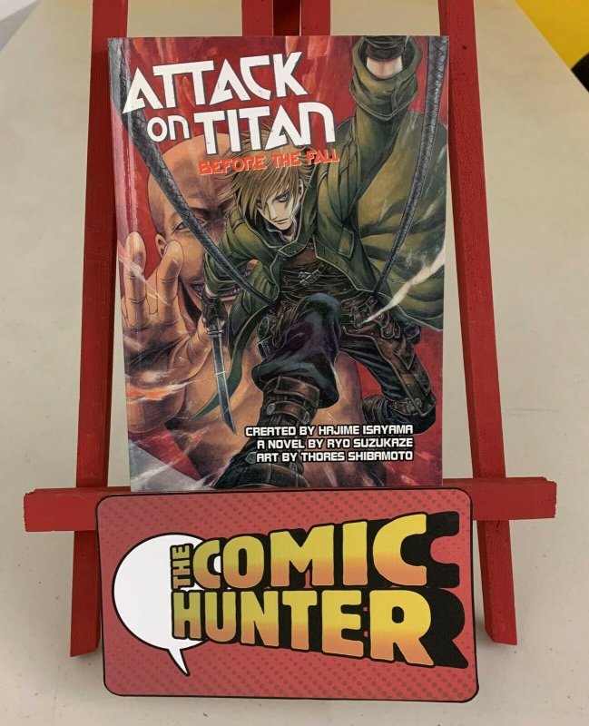 Attack on Titan Before the Fall Novel 2014 Paperback Ryo Suzukaze  