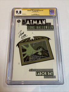 Batman The Long Halloween (1997) # 12 (CGC 9.8 SS) Signed Jeph Loeb • Census = 2