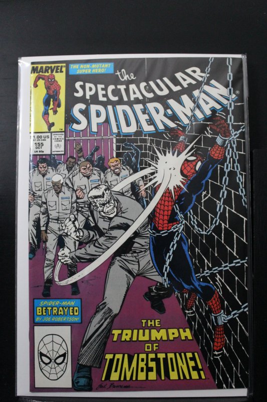 The Spectacular Spider-Man #155 Direct Edition (1989)