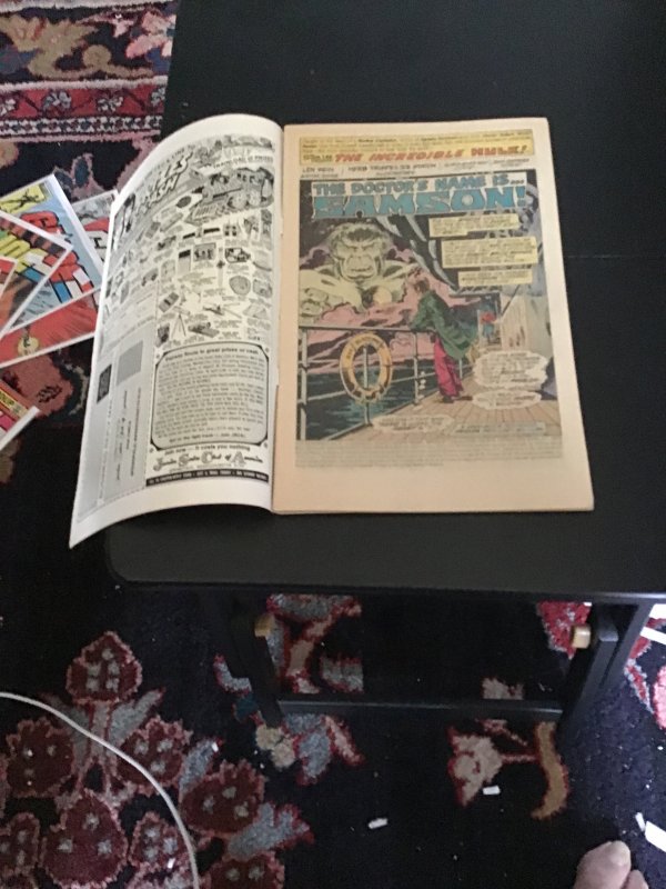 The Incredible Hulk #193 (1975) The Doctor’s name is Sampson! Mid-grade! FN Wow!