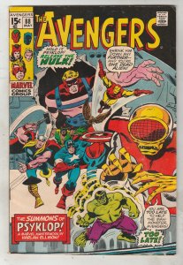 Avengers, The #88 (May-71) VF- Incredible Hulk key! High-Grade Oregon CERT