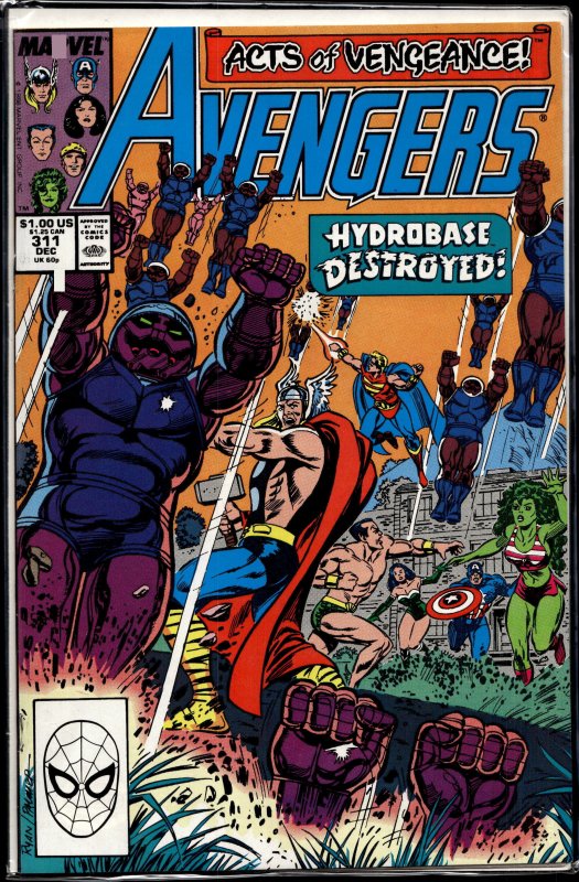 The Avengers #311 (1989) The Avengers