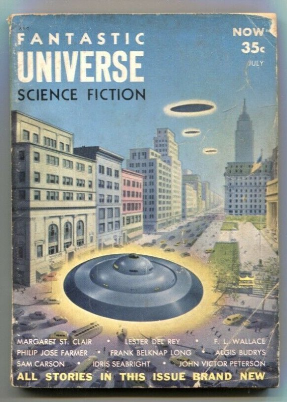 Fantastic Universe Science Fiction July 1954-Philip Jose Farmer