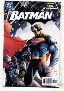 BATMAN #612-- JIM LEE--BATMAN VS. SUPERMAN--2003 --comic book