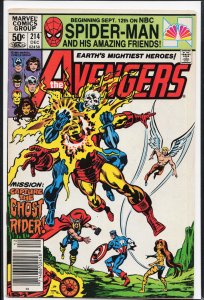 The Avengers #214 (1981) The Avengers