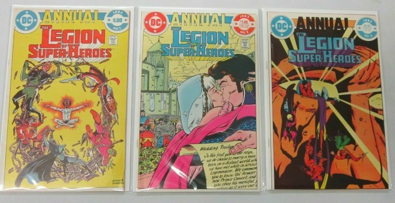 Legion of Super Heroes ANN:#1-3 8.0 VF (1982-84)